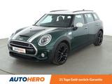 MINI Clubman Cooper S Aut.*NAVI*LED*ACC*HUD*PANO*CAM* - mit Benzin-Antrieb: Grün, Scheckheftgepflegt, Kombi, mit Klimaautomatik