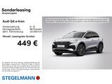 Audi Q4 e-tron 45 S-Line schwarz+*AHK* - silberne Audi Q4 e-tron