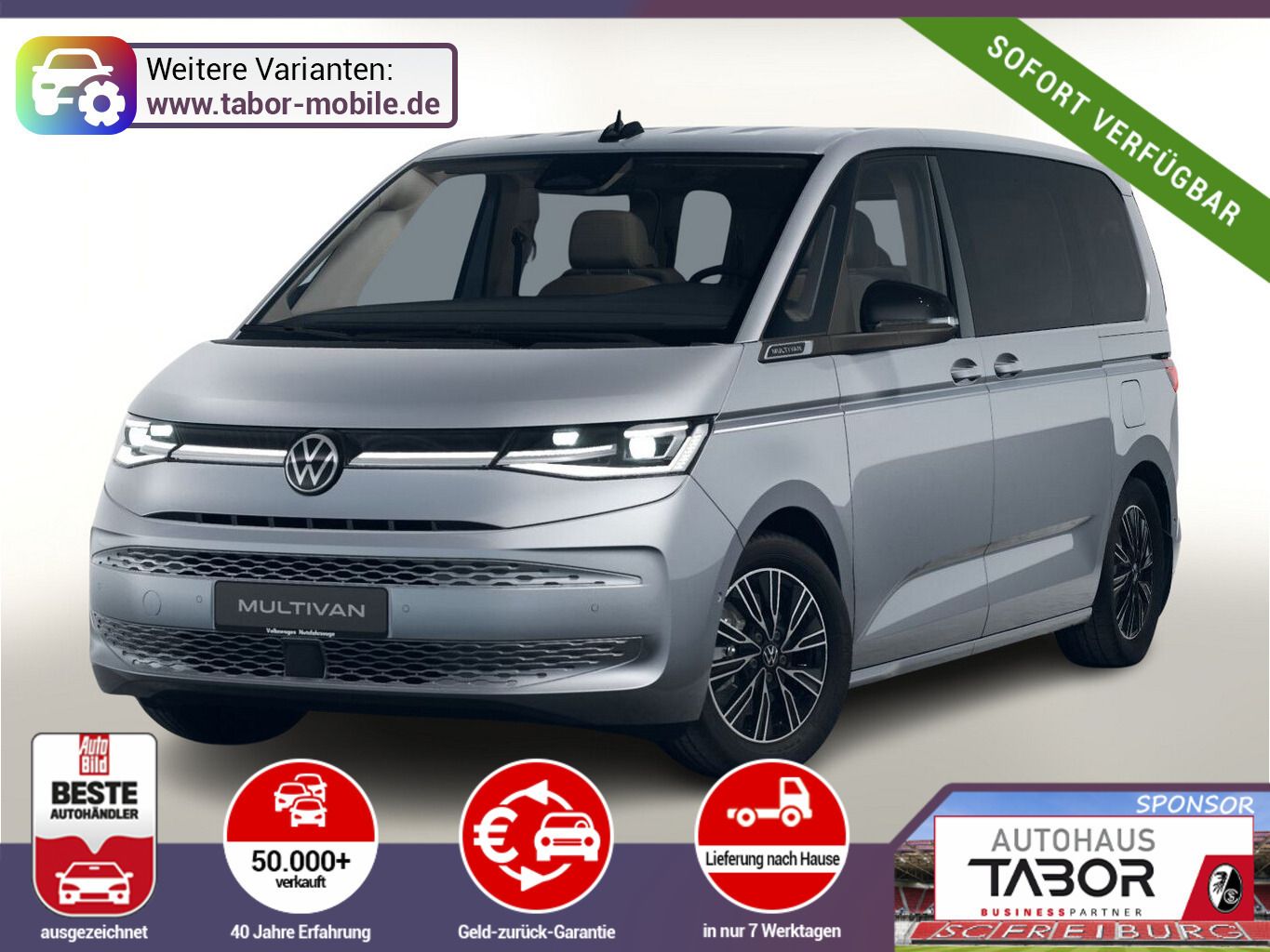 Volkswagen Multivan DSG Energy L2 8S 17"LM LED UVP-28%*