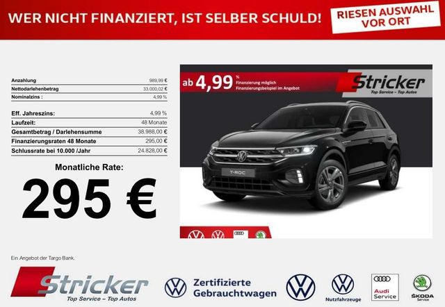 Volkswagen T-Roc  R-Line 1.5 l TSI 150 PS DSG RFK ACC GJ SH