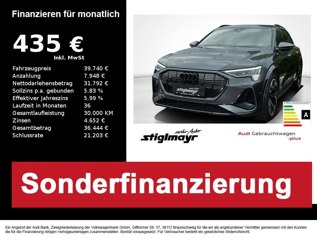Audi e-tron S quattro ACC+B&O+Head-Up+MATRIX+ALU-21´