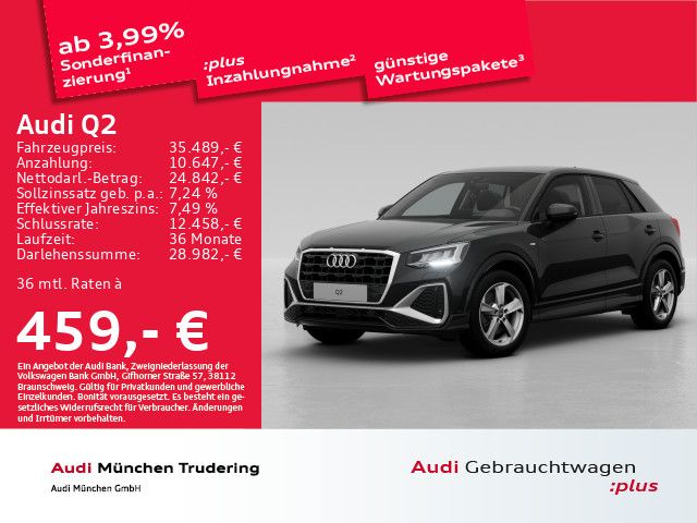 Audi Q2 35 TDI S tronic S line AHK/SONOS/Virtual