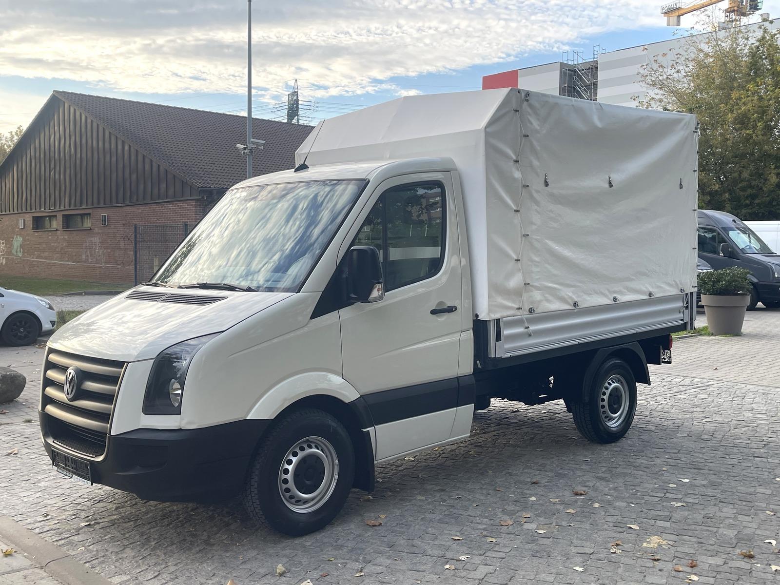 Volkswagen Crafter Koffer 2.5TDI Pritsche Plane *Klima*LBW*