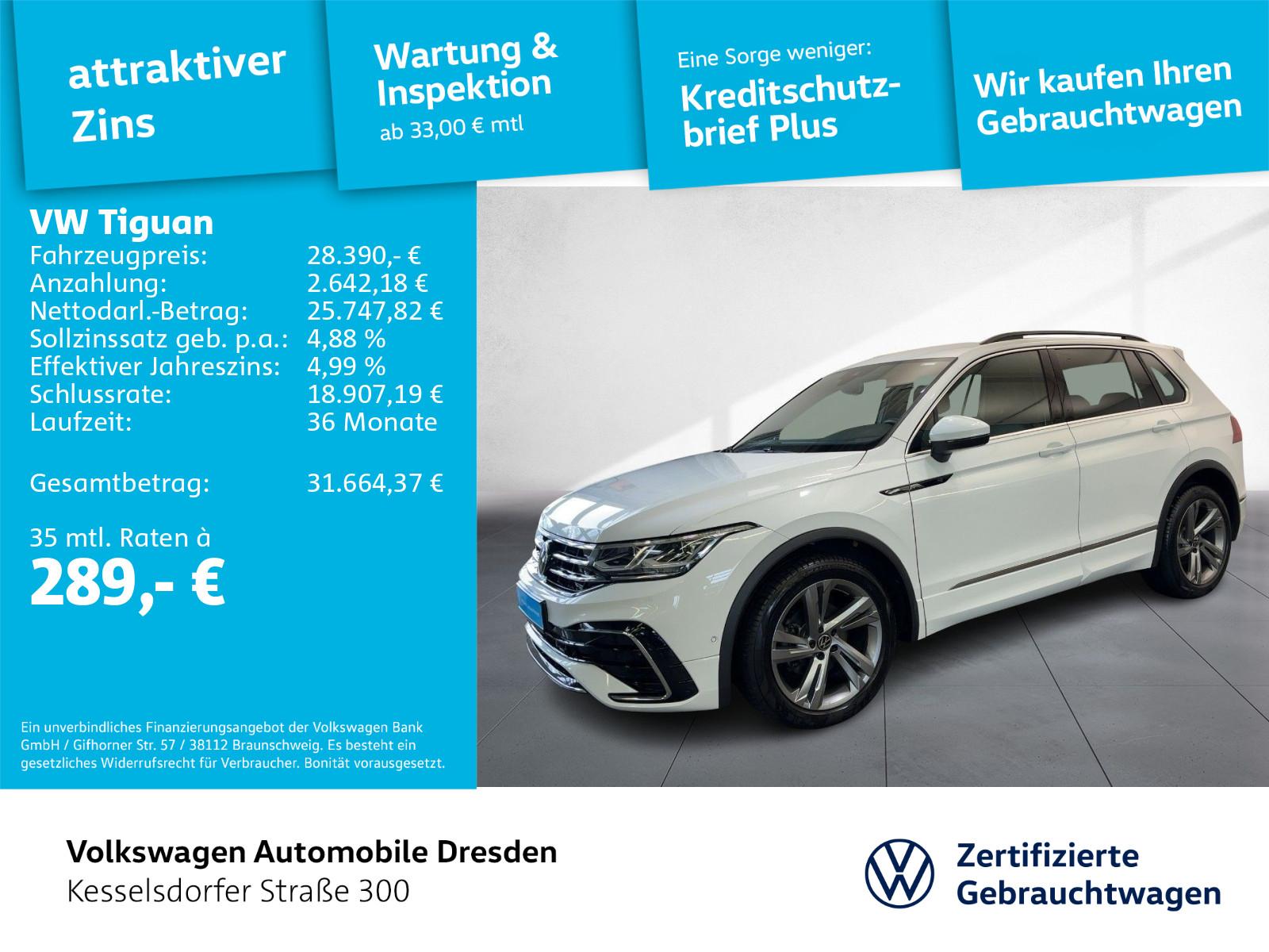 Volkswagen Tiguan 2.0 TDI DSG R-Line ACC DAB LED Navi