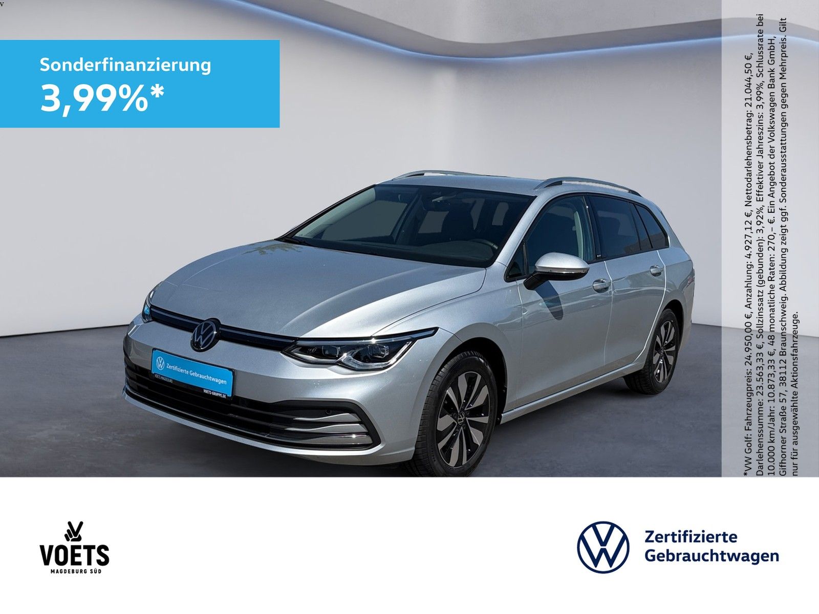 Volkswagen GOLF VIII VARIANT MOVE 1.5TSI  LED PLUS+NAVI+ACC
