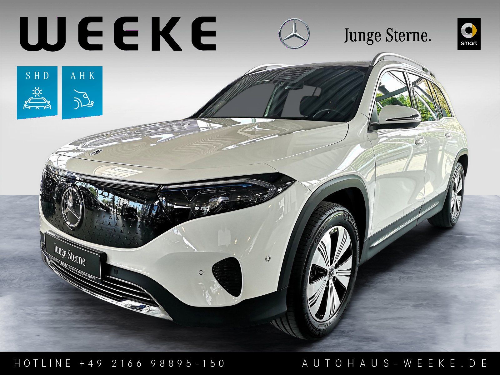 Mercedes-Benz EQB 300 4M Progressive ADVANCED PANO-SD AHK SMAR