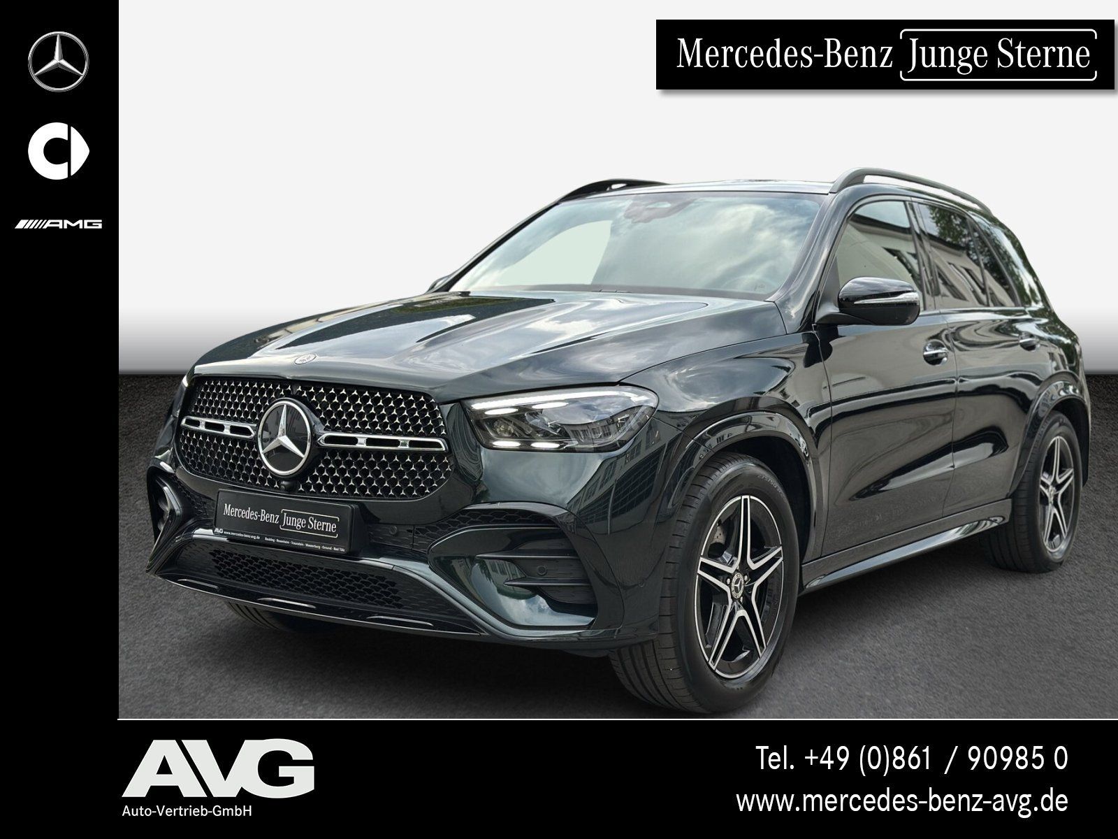 MERCEDES-BENZ GLE 400 e 4M AMG Burm AHK Pano Night 360° Memory