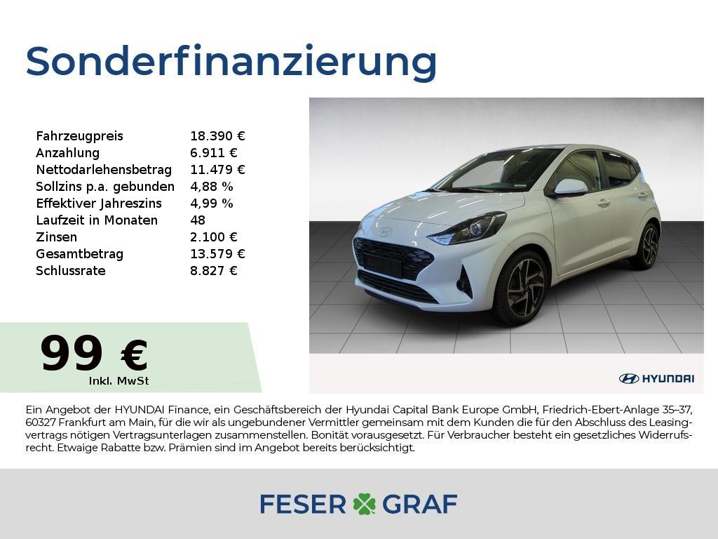 Hyundai i10 PRIME AUTOMATIK NAVI CARPLAY SHZ LHZ CAM