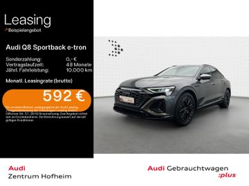 Audi Leasingangebot: Audi Q8 Sportback e-tron 50 S line qu*B&O*UD*Pano*Mat