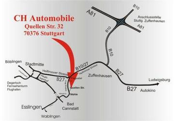 C H AUTOMOBILE Logo