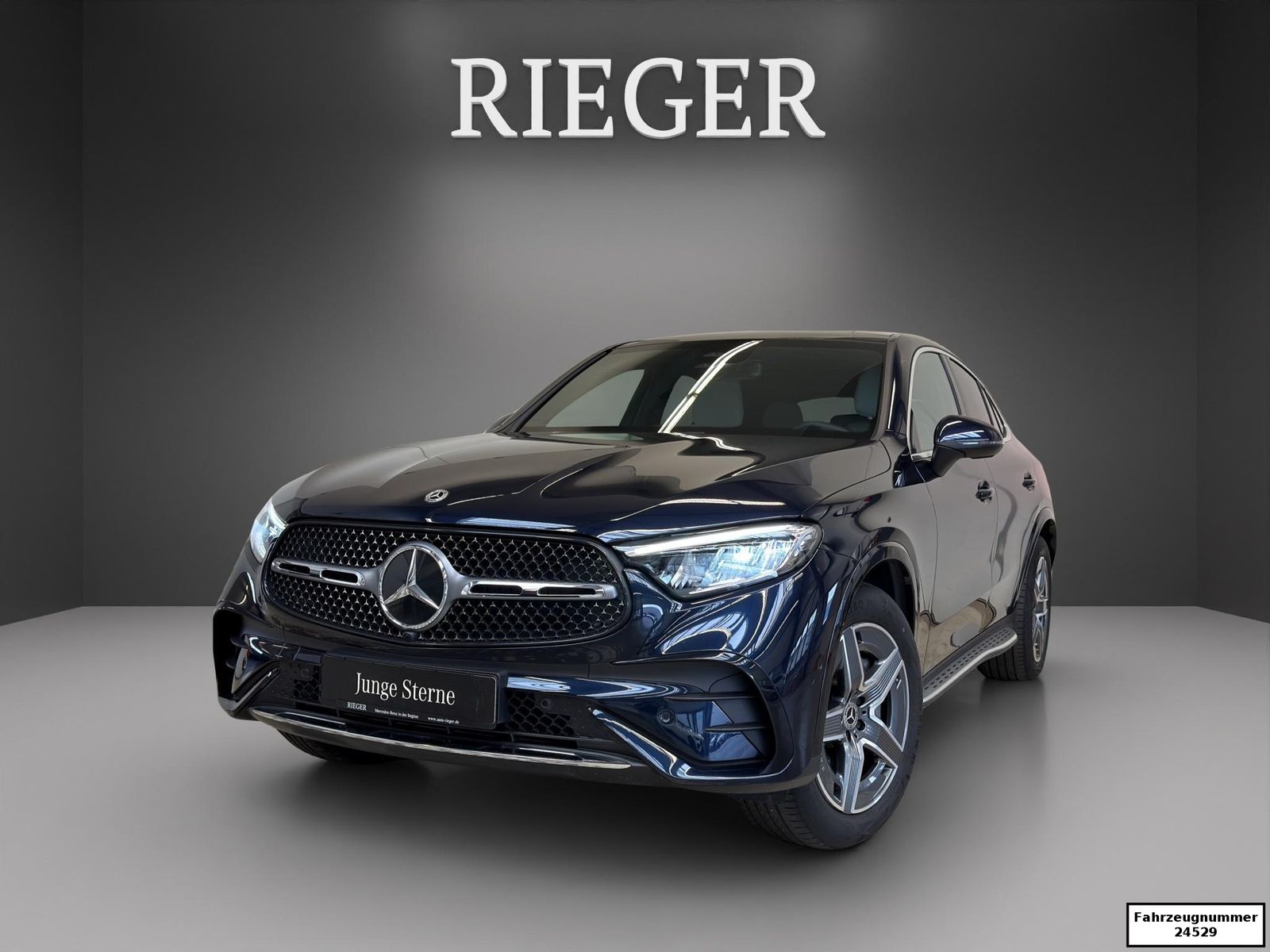 MERCEDES-BENZ GLC 300 d 4M AMG*AHK*HUD*Leder Hellgrau*Technik*