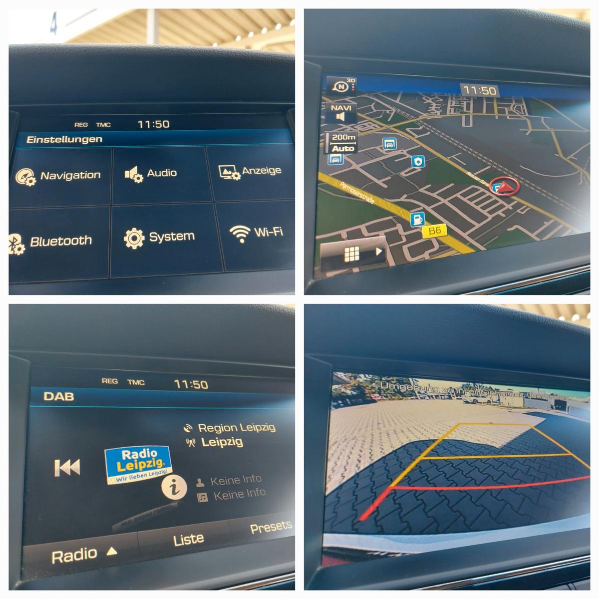 Hyundai Tucson blue Premium Pano Radar Leder Sitzklima