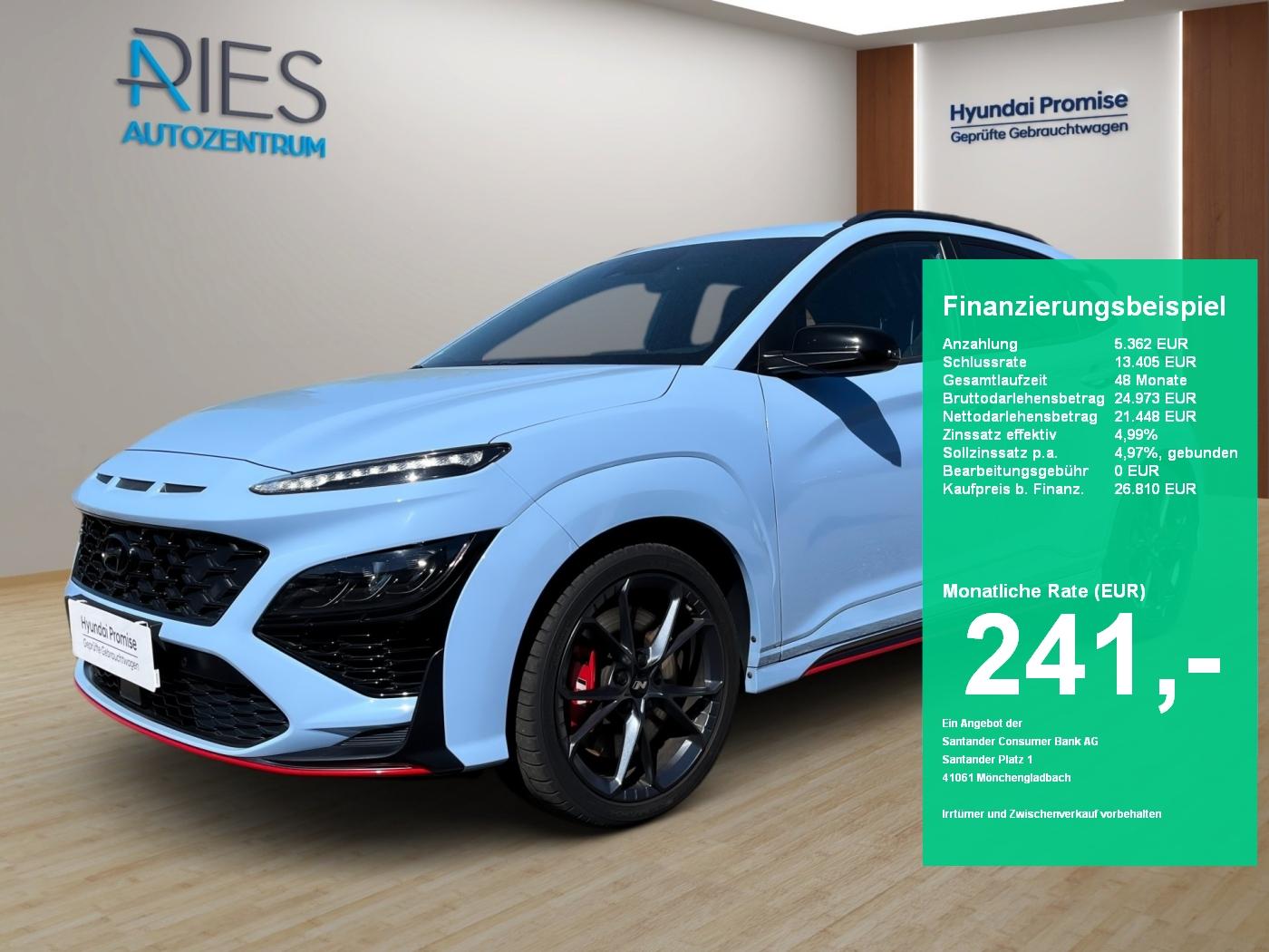 Hyundai Kona 2.0 T-GDI N Performance HUD*KlimaA*LED*Navi