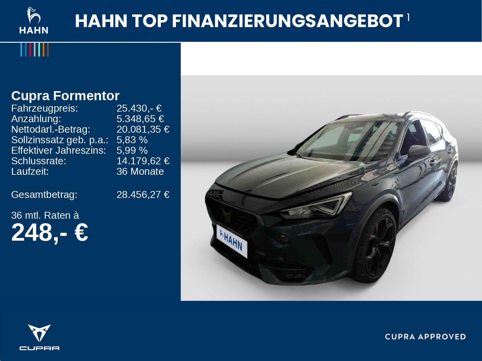 Cupra Formentor VZ 1.4e-HYBRID LED Navi DCC CAM Sitzh imagem 2