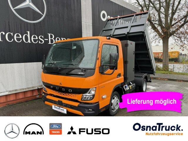 Mitsubishi 3C15 Hinterkipper + Box Klima,AHK 3,5t,Diff.-Sp.