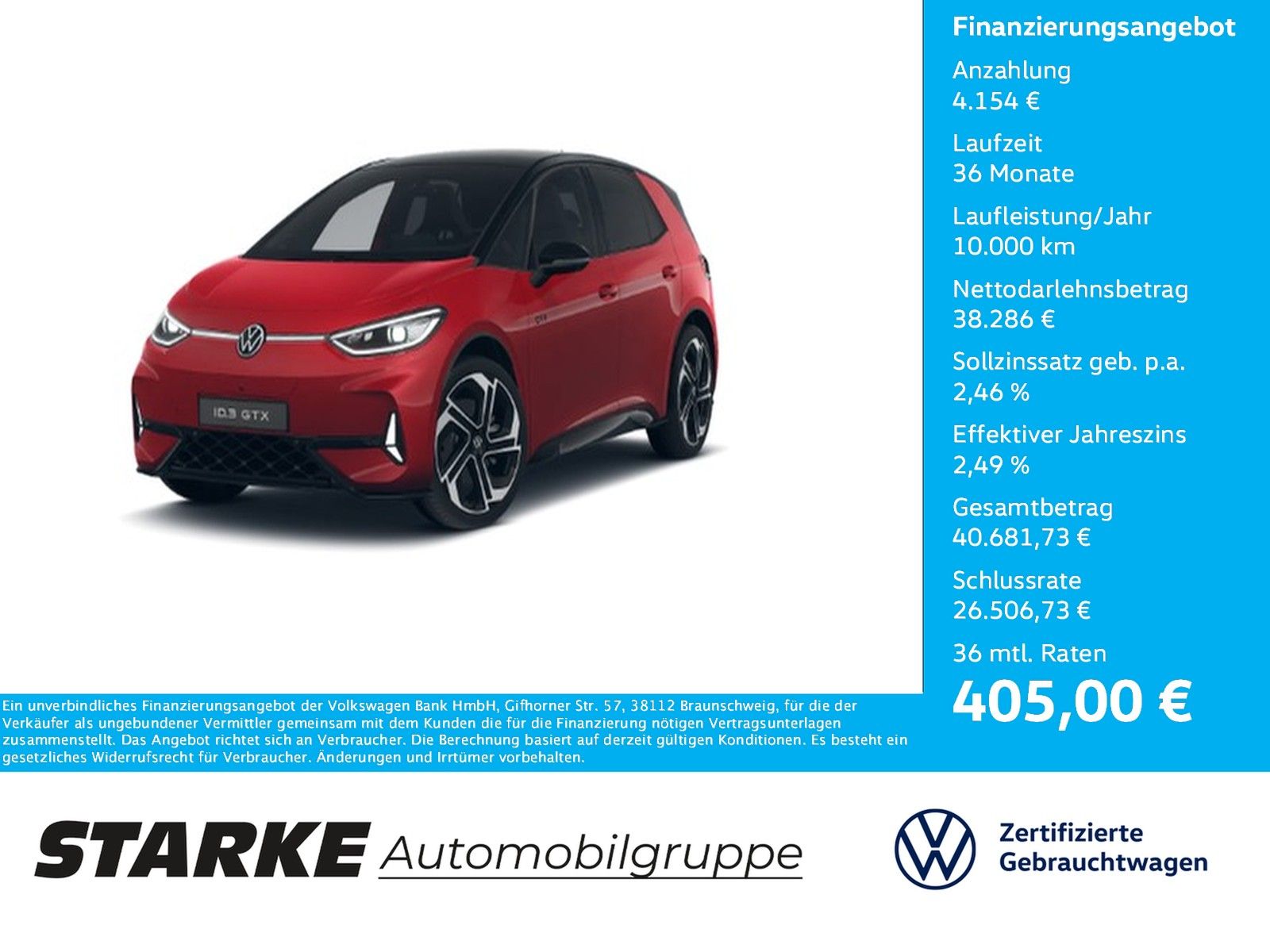 Volkswagen ID.3 GTX Performance LED-Matrix Pano HarmanKardo foto 1