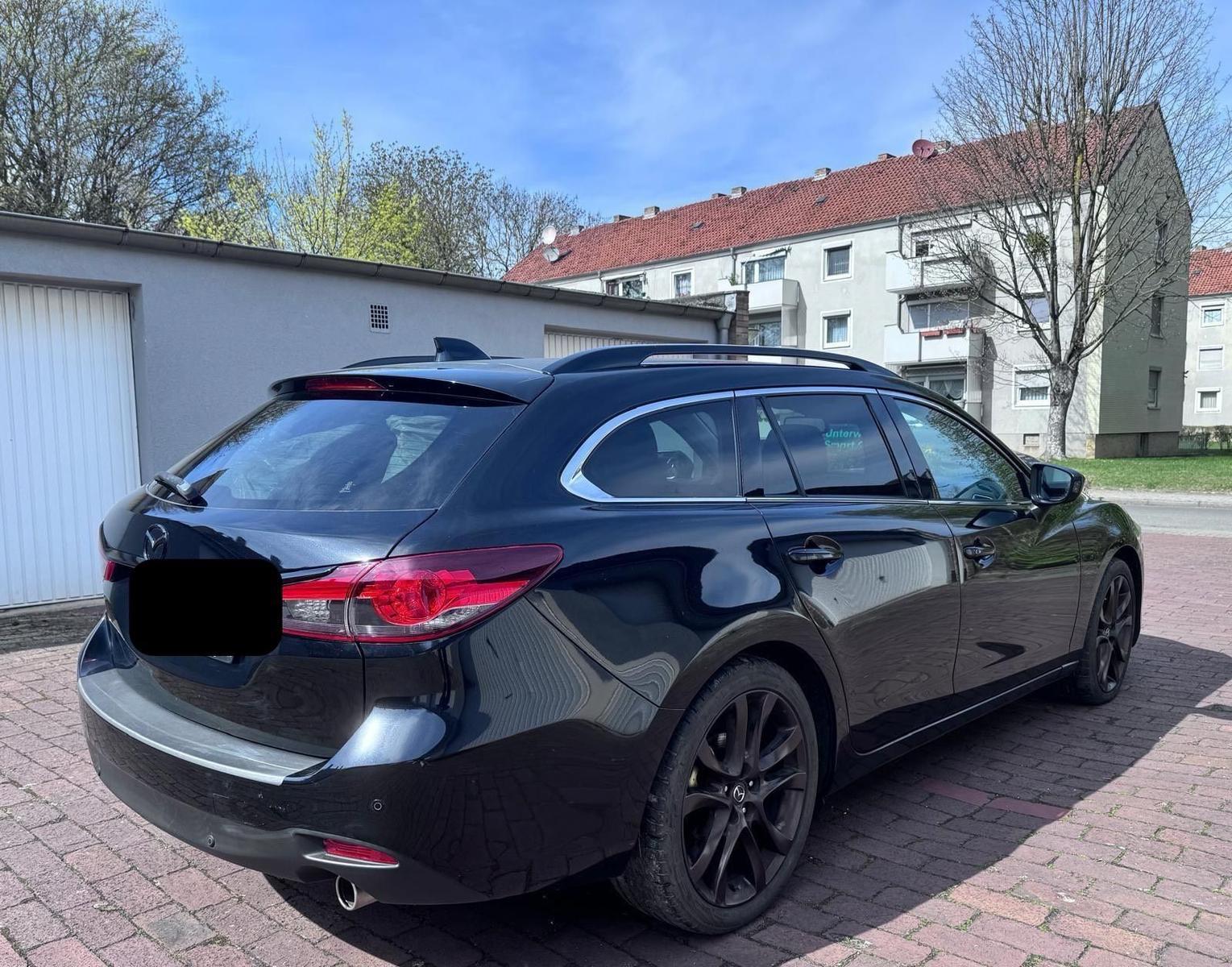Mazda 6 2013 — rear view