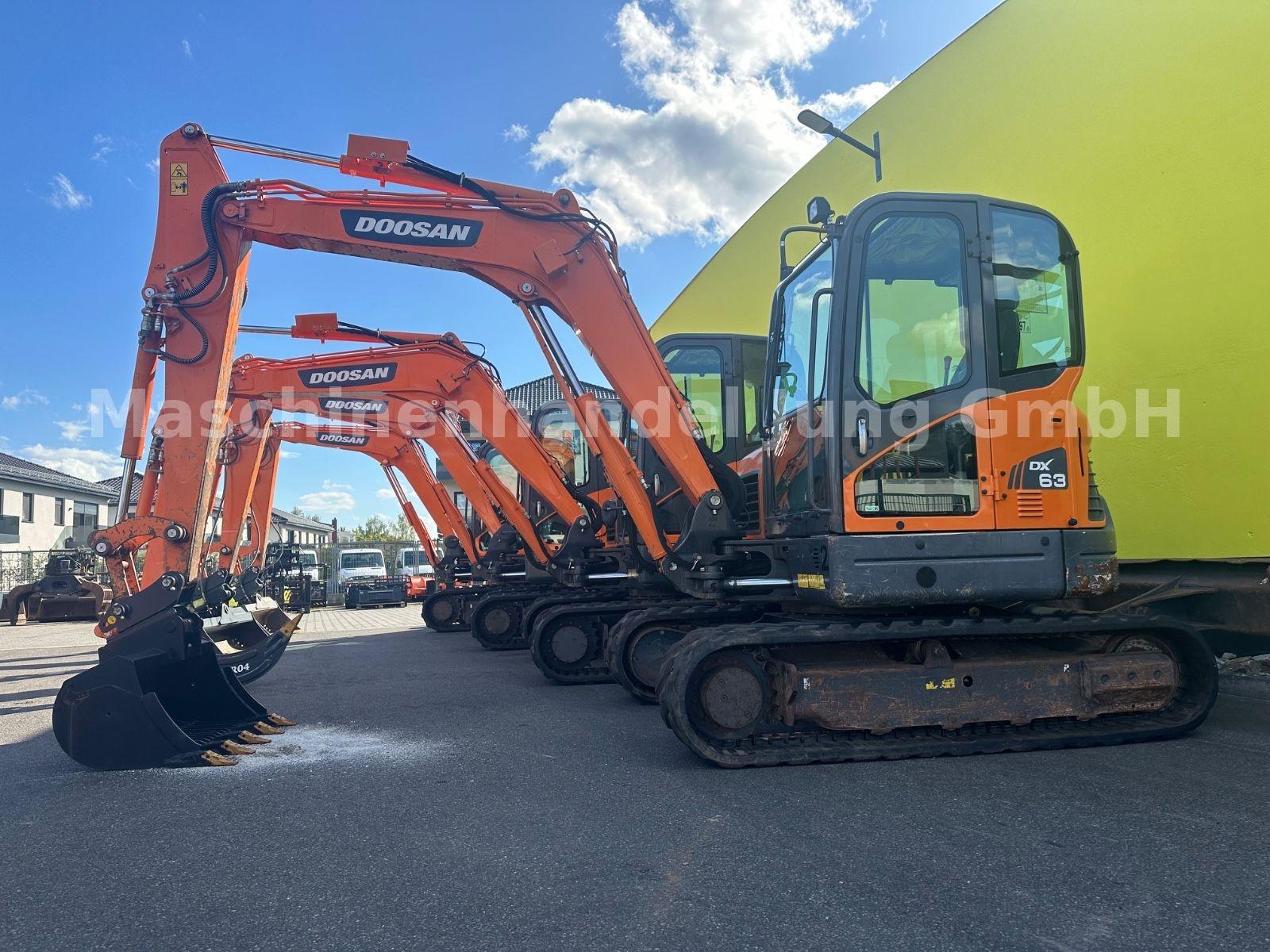 Doosan DX 63-3    DX 62-3   inkl. SW MS03