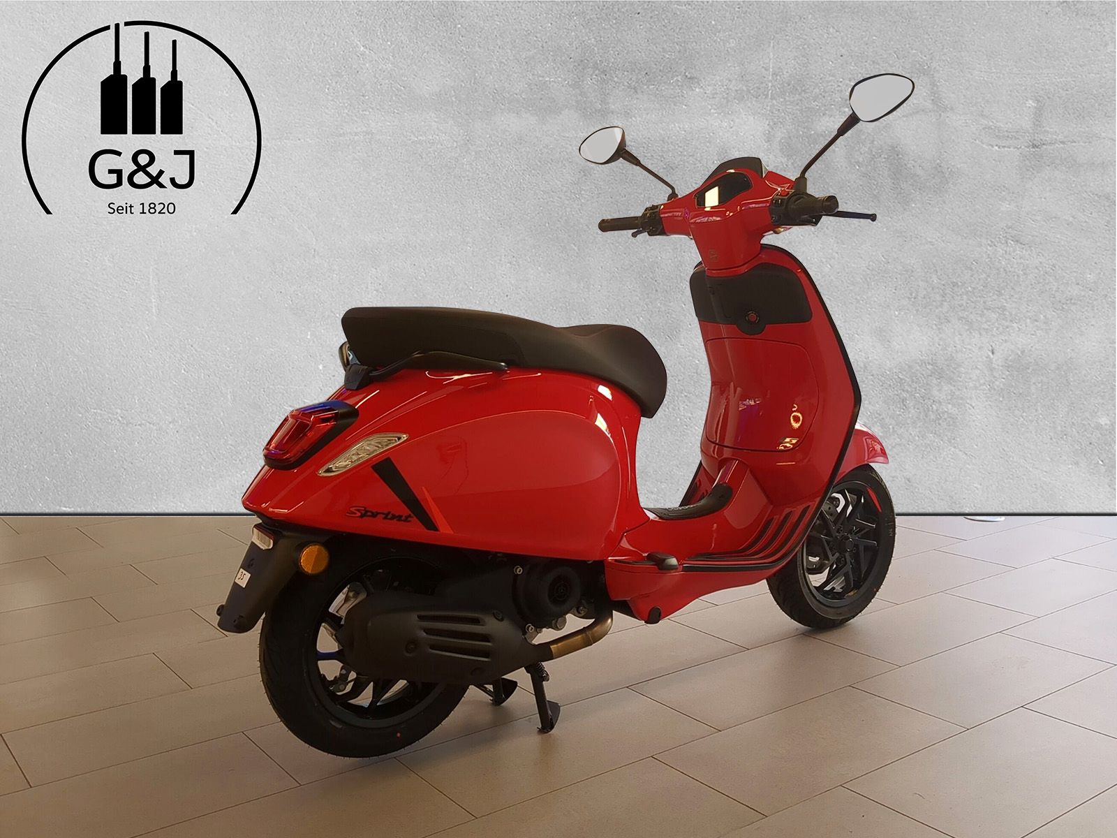 Fahrzeugabbildung Vespa SPRINT S 50 ROSSO CORAGGIOSO