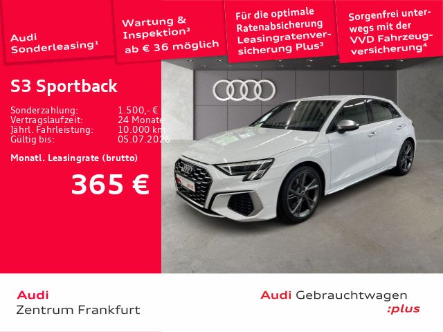 AUDI S3 Sportback TFSI quattro S tronic LED Navi Temp