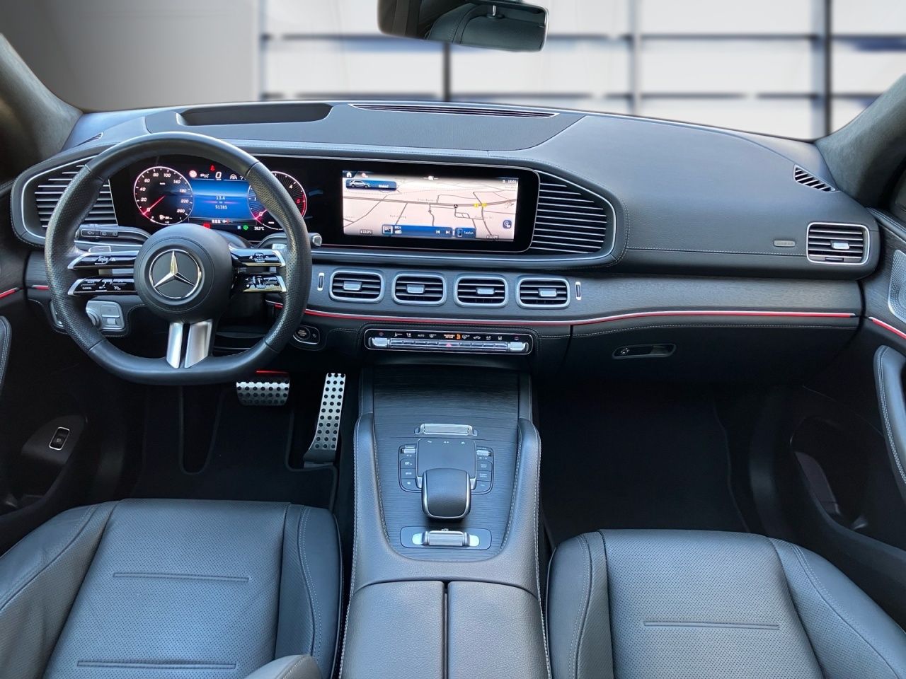 Fahrzeugabbildung Mercedes-Benz GLE 450 d 4M AMG Night+Pano+HUD+StdHz+FahrassPak