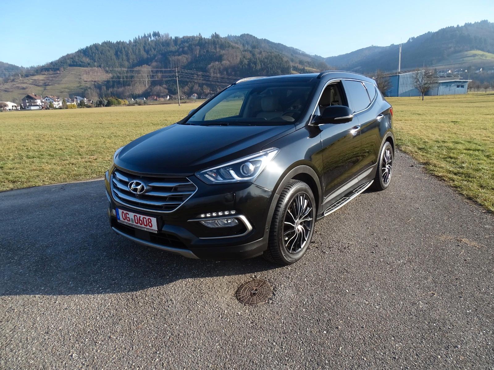 Hyundai Santa Fe blue Premium 4WD 8-fach Klima SH ALLRAD
