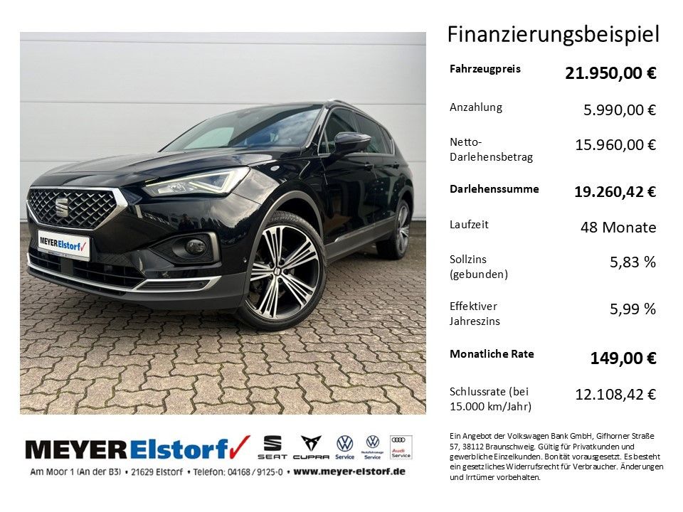 SEAT Tarraco Xcellence 2.0 TDI DSG - Standheizung AHK