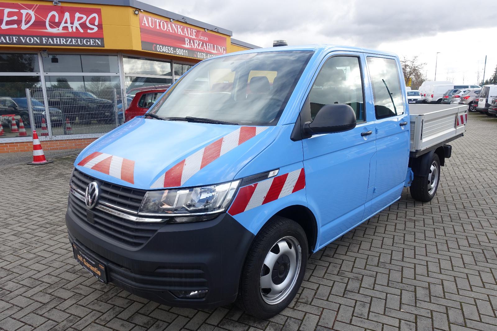 Volkswagen T6.1 Doka Pritsche lang 4MOTION*Klima*Leder*1.Hd