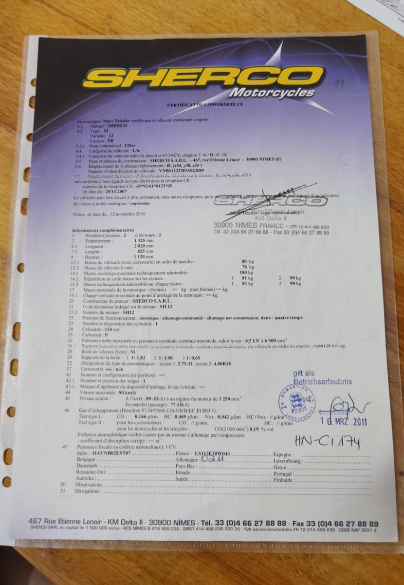 Sherco  2011 — photo 6
