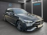 Mercedes-Benz C 300 de T-Modell AMG+AHK+PANO+DIST+PARK+MBUX AR - Hybrid (Diesel/Elektro): Grau, Kombi