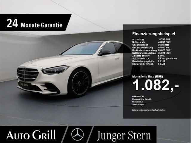 Mercedes-Benz S 400 d 4M +AMG+MBUX+LED+SHD+Wide+Sitzklima+Navi