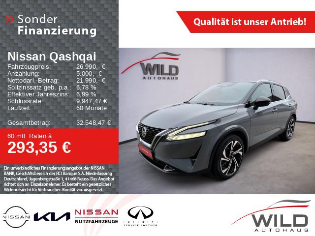 Nissan Qashqai 1.3 DIG-T Tekna+ AHK SHZ WKR Alu