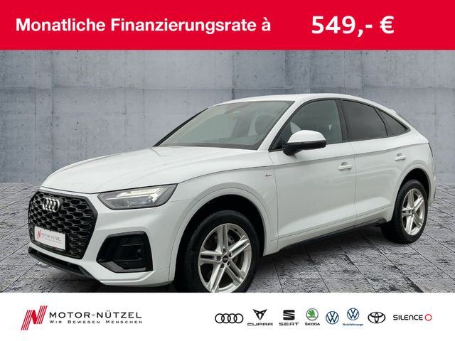 Audi Q5 Sportback 40 TDI QU S-LINE LED+NAVI+RFK+PANO