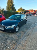 BMW Bmw 5er in blau mit großem Panorama dach - BMW aus 2006: 5er