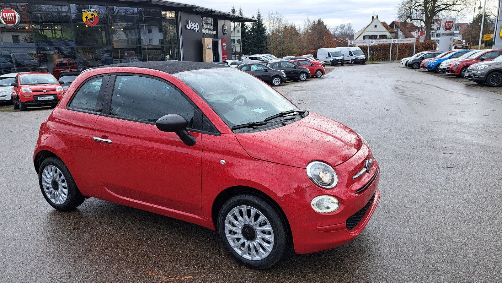 Fahrzeugabbildung Fiat 500C Hybrid Cabrio