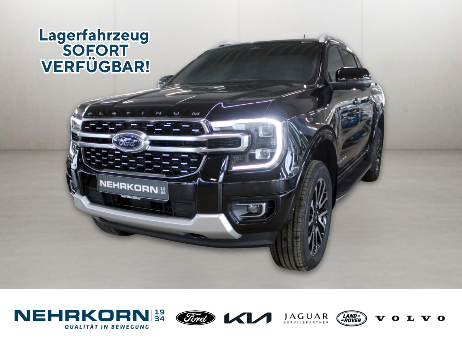 Fahrzeugabbildung Ford Ranger Platinum Automatik LEDER AHK ROLLO STDH