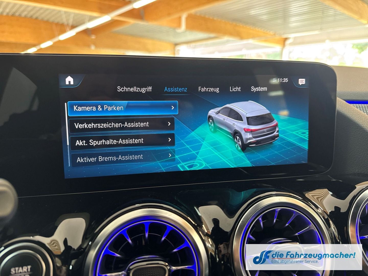 Fahrzeugabbildung Mercedes-Benz EQA 250 Navi Digitales Cockpit LED El. Heckklapp