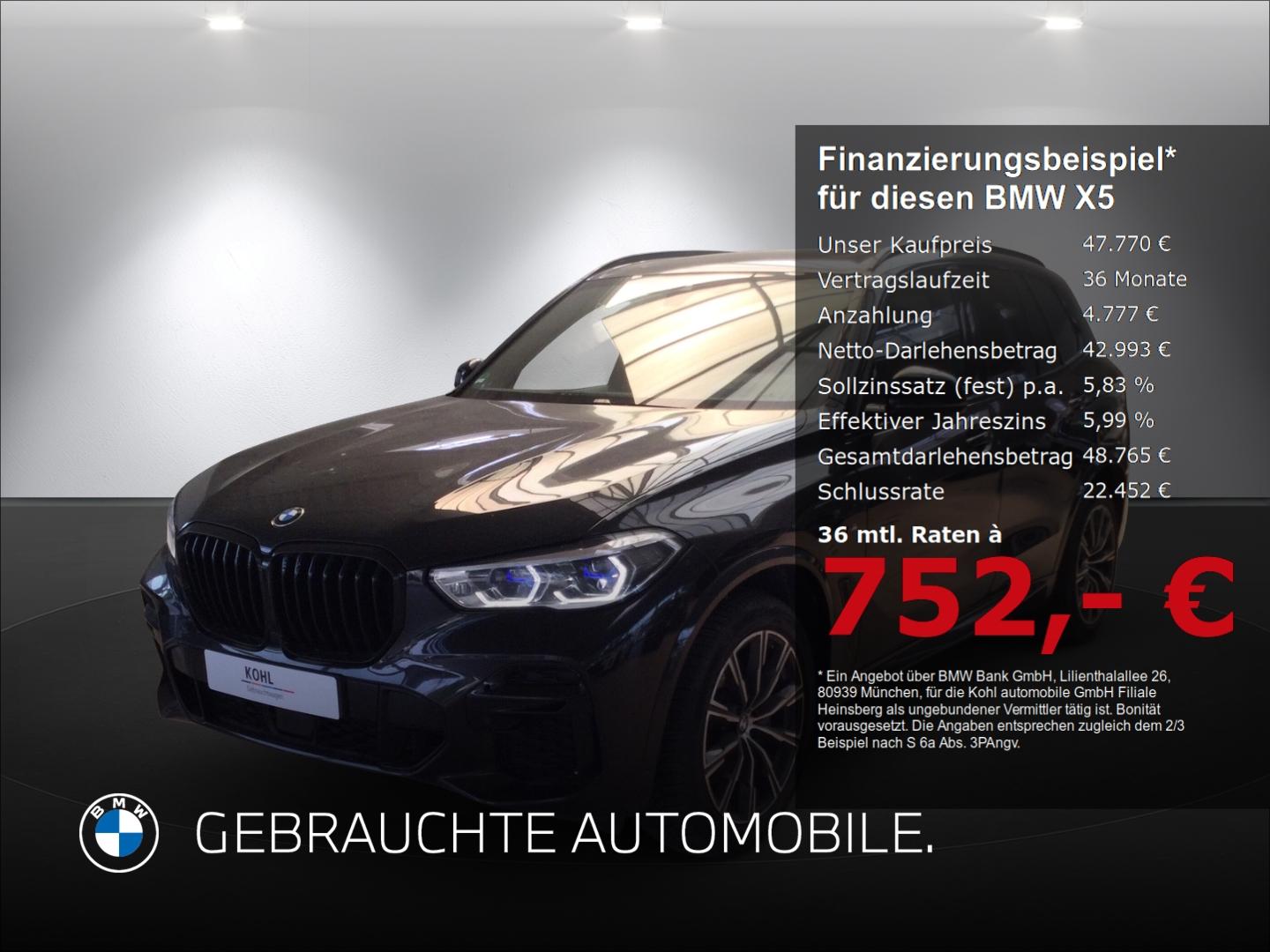 BMW X5 xDrive 30d M Sport Anhängerkupplung Panoramad