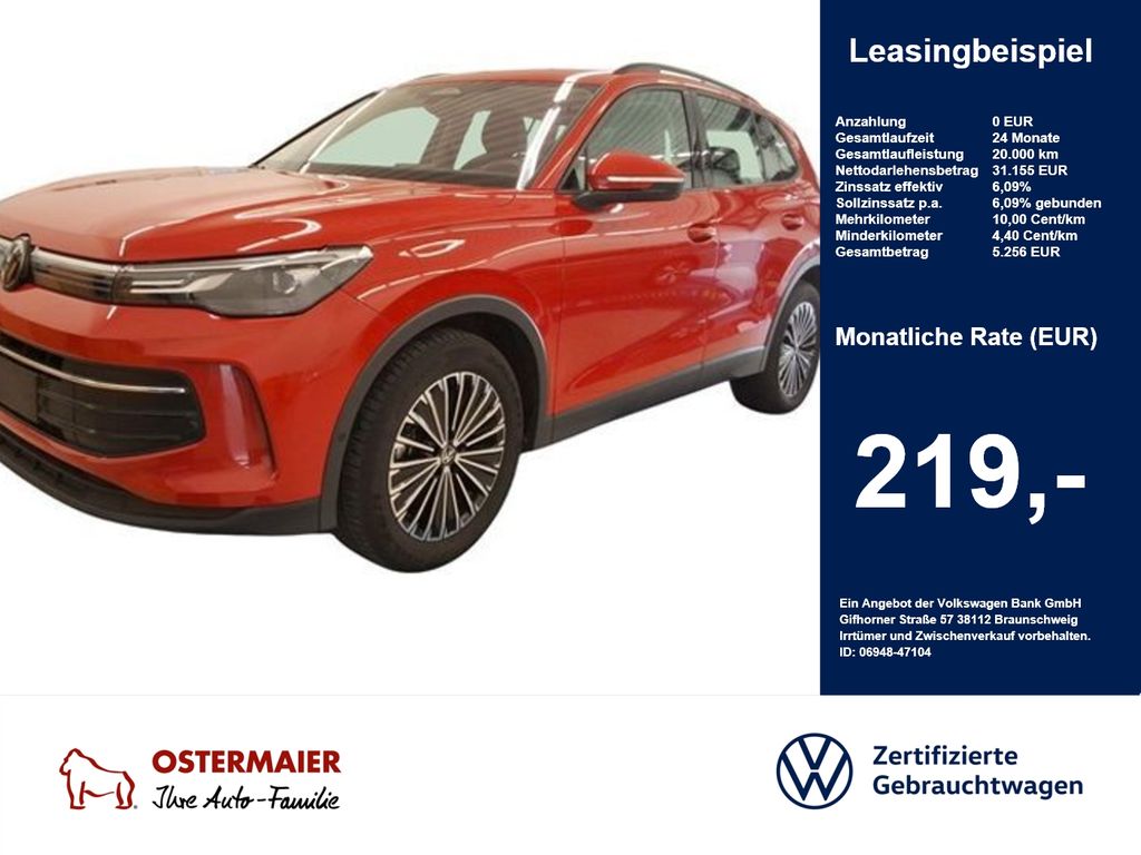 Tiguan LIFE 1.5eTSI 130PS.DSG.LED.NAVI.5JGARANTI