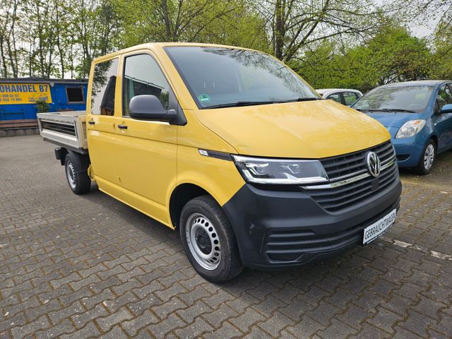 Volkswagen T6.1 Transporter Pritsche Doka-LED-Klima-AHK