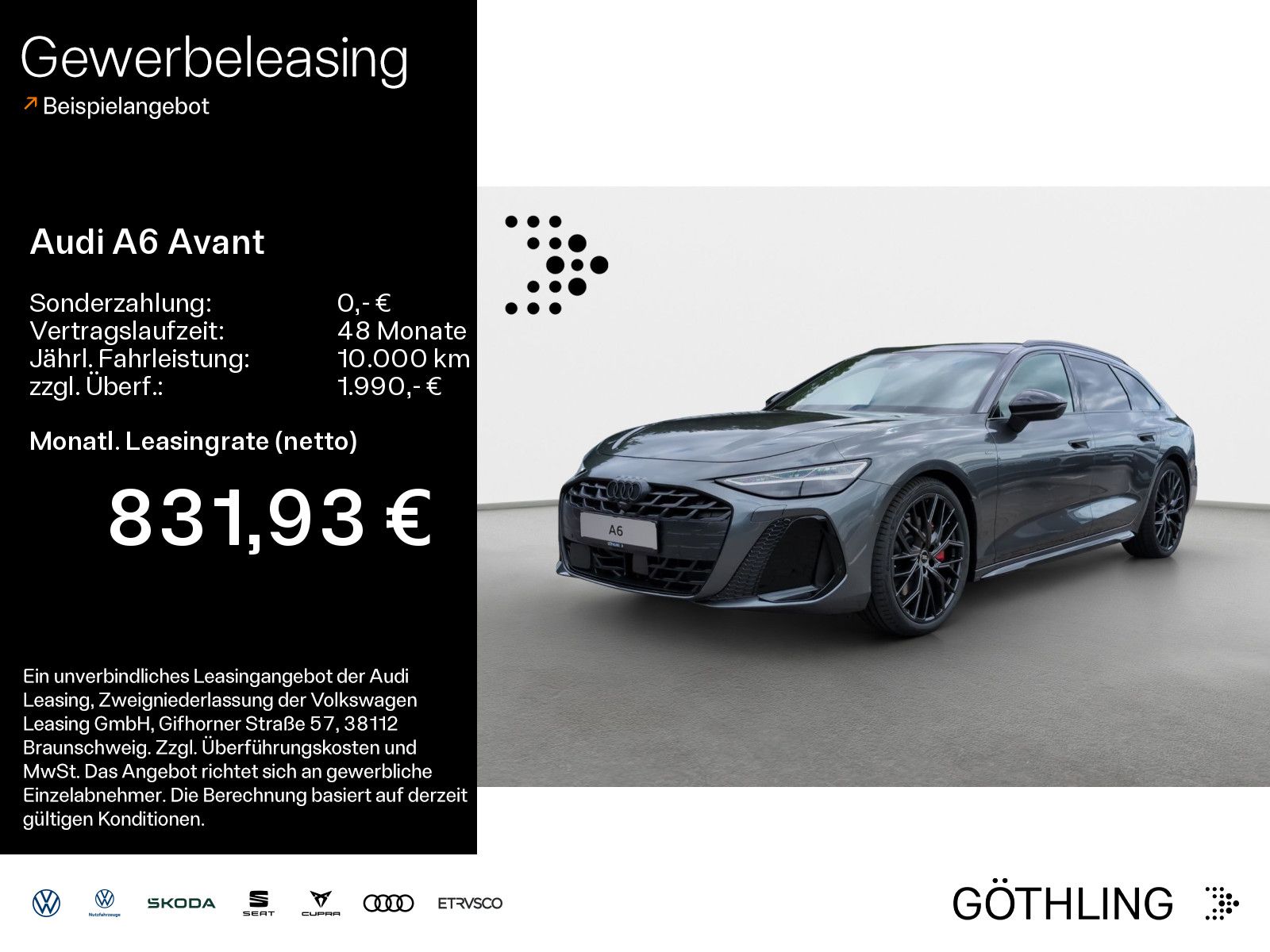 Audi A6 Avant e-hybrid edition one quattro 270 kW S t
