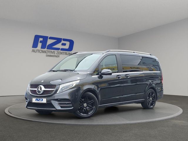 MERCEDES-BENZ V 300d AMG LANG PANO 7 SITZ 360° LEDER BURMEST