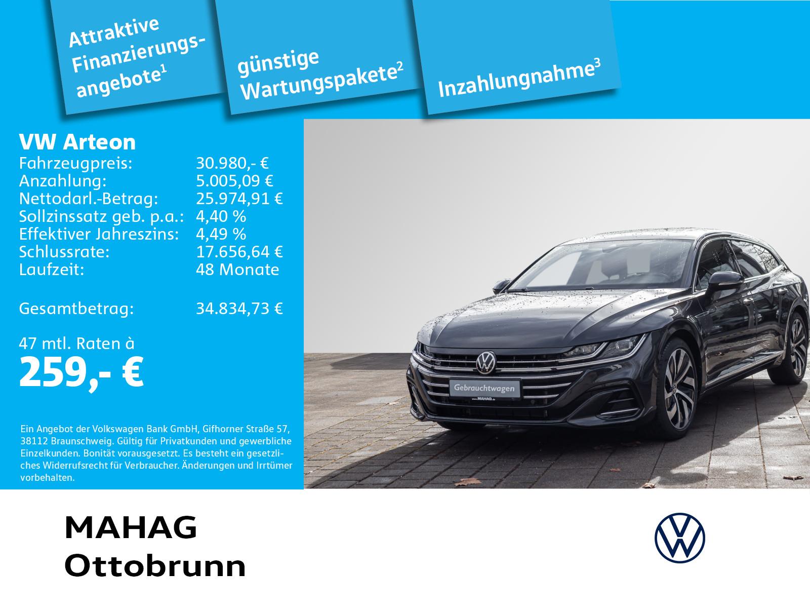 Volkswagen Arteon SB 2.0 TSI R-Line NaviPro IQ.LIGHT AHK Ea