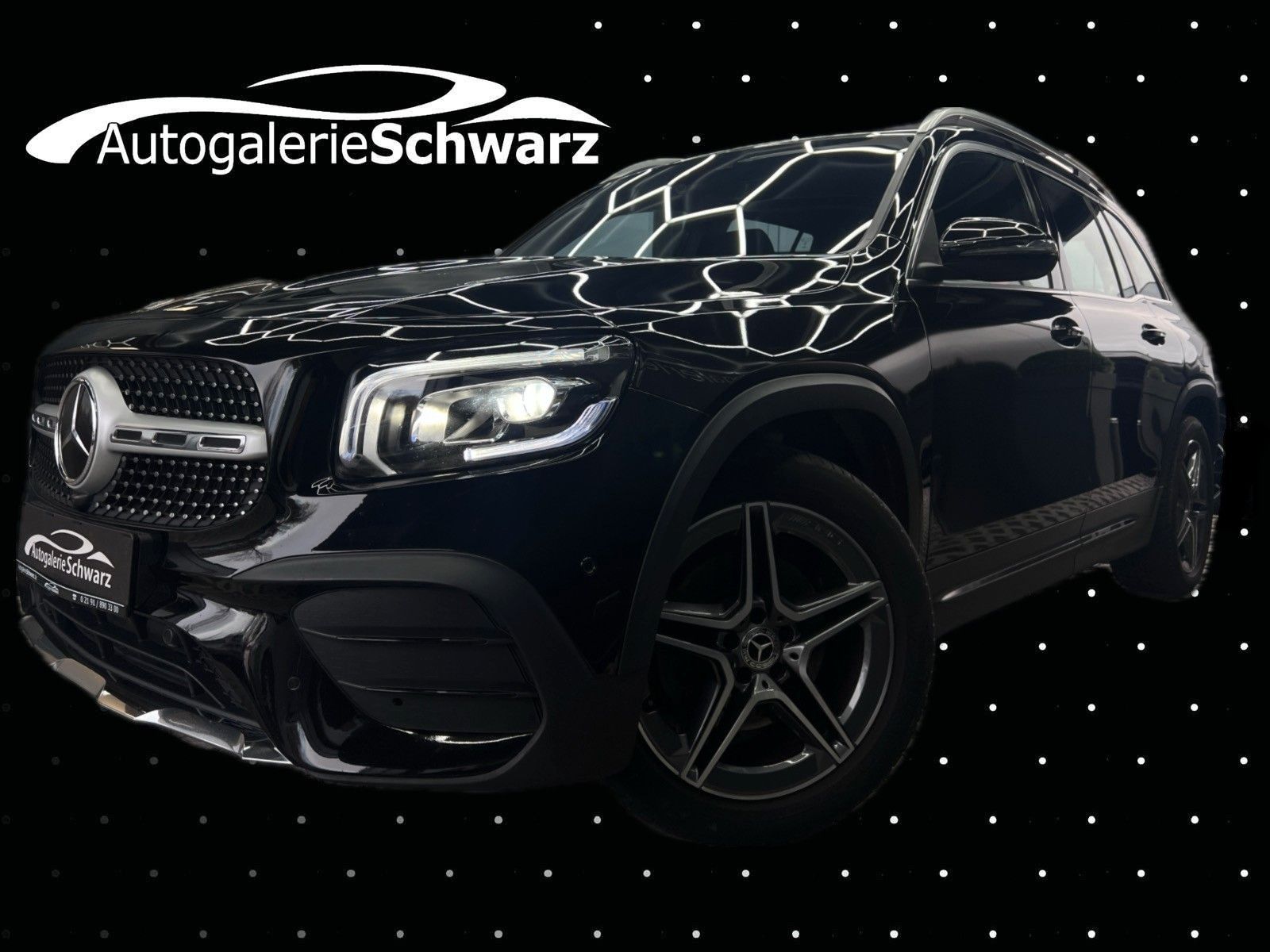 MERCEDES-BENZ GLB 200d 8G AMG-LINE DIST+TOTW AUGR+KAM SHZ AMBT