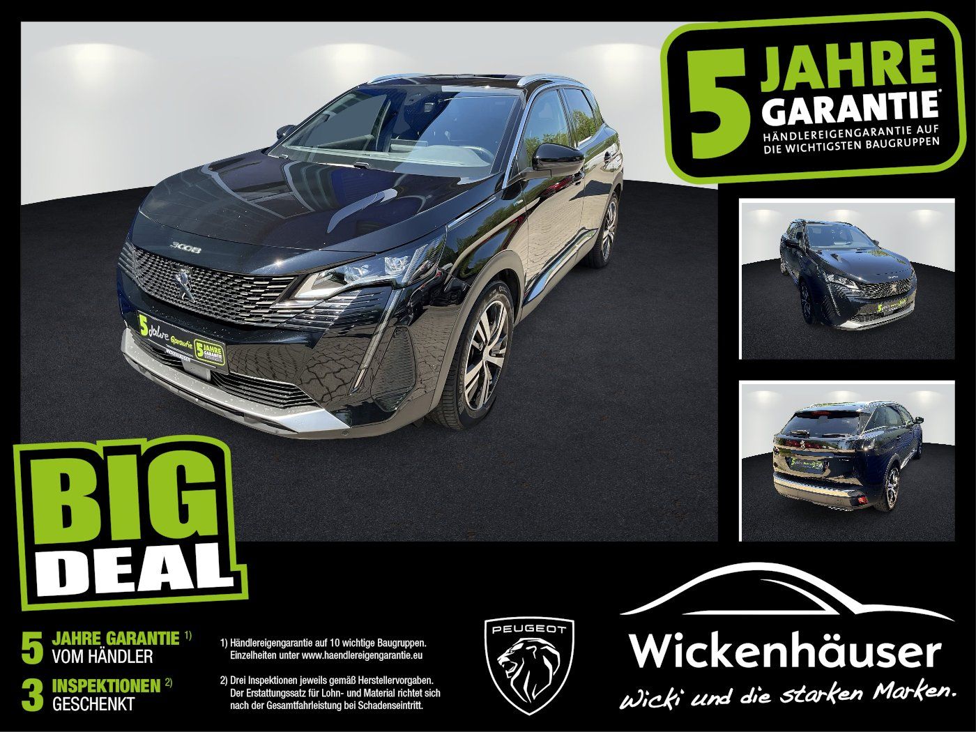 Peugeot 3008 PHEV Hybrid GT ACC+Navi+Pano+SHZ+2xKlima