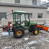 John Deere 955 Schneeplug  Streuer Allrad - John Deere Allrad