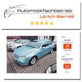 Mercedes-Benz CLK 240 Avangarde - Original - Scheckheft - gebrauchte Mercedes-Benz CLK 240 aus dem Jahr 2003