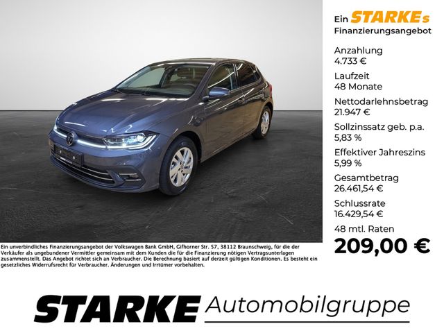 Volkswagen Polo 1.0 TSI Style  Navi LED PDC LM Tempo Klima