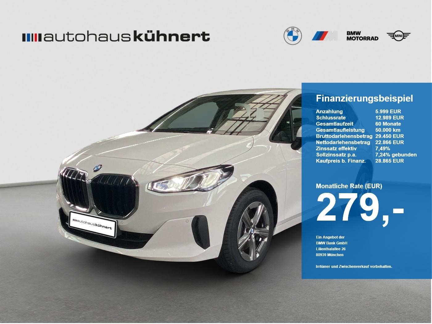 BMW 223d Active Tourer xDrive LED SpurAss AHK HiFi