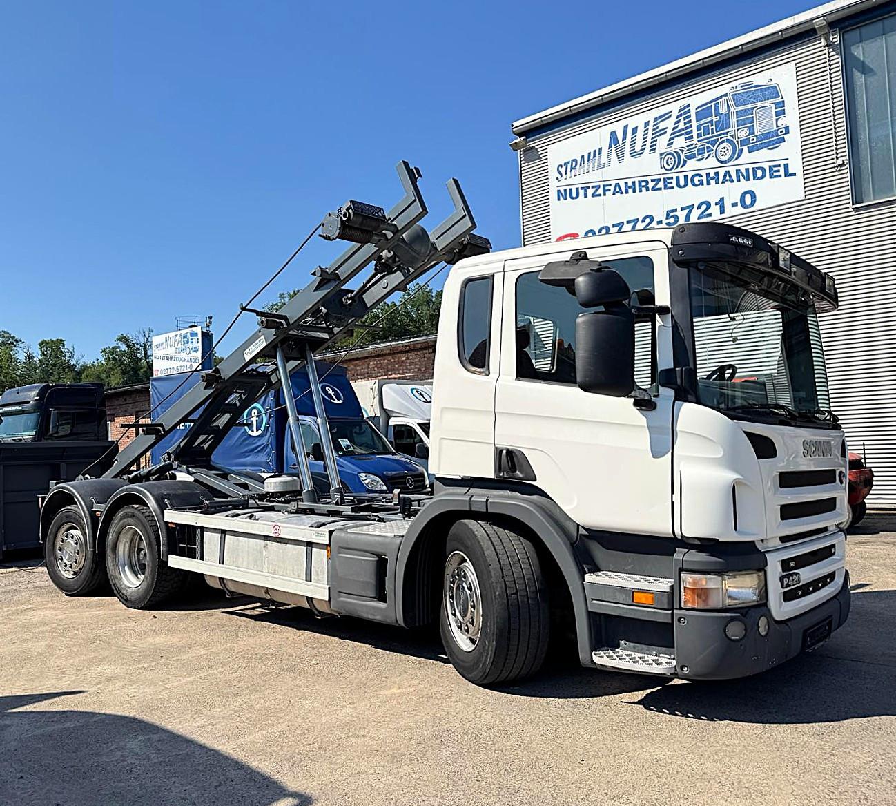 Scania P420 6x2 Seilabroller